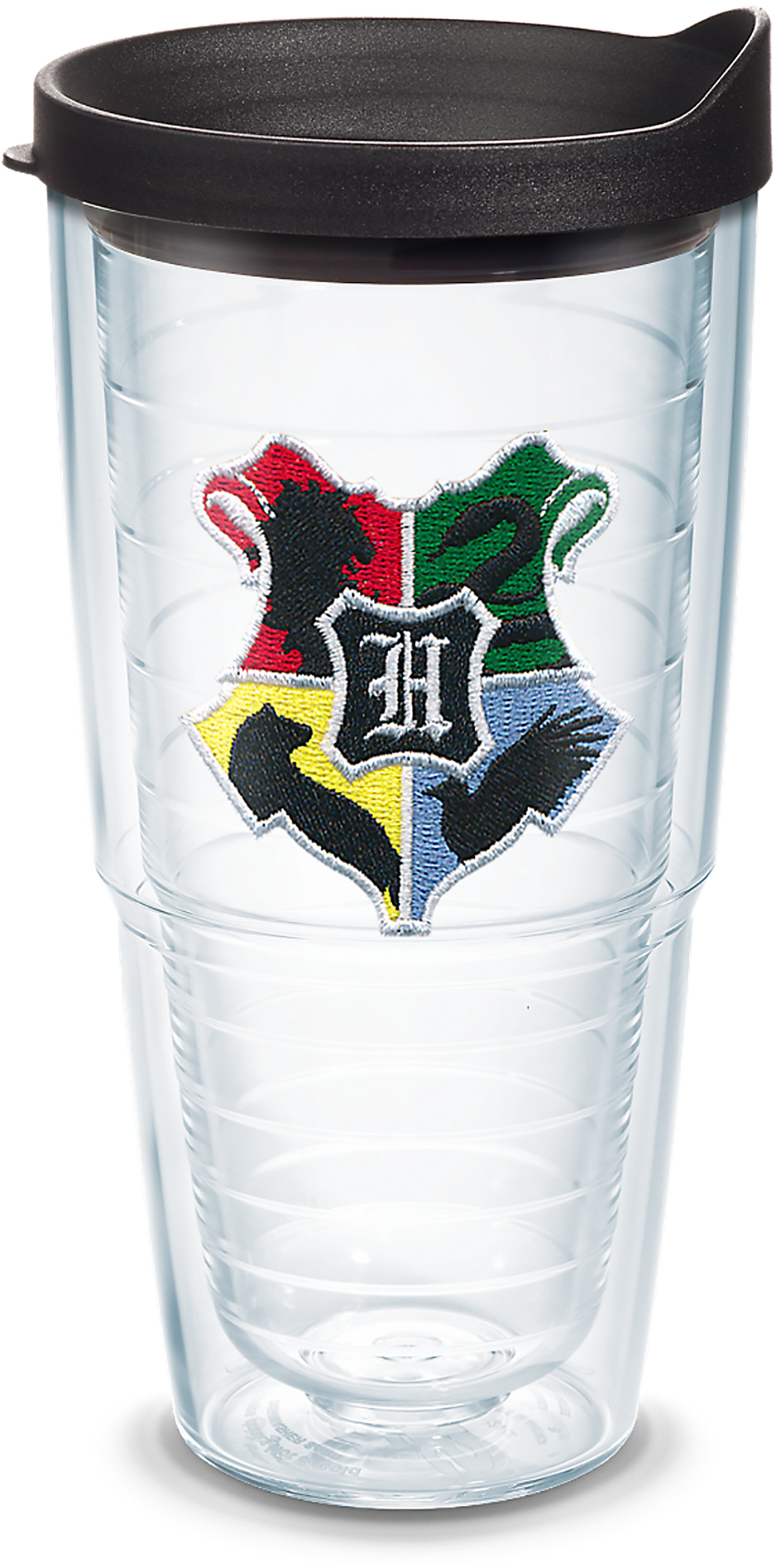 Tervis Harry Potter - Hogwarts House Crests Made in USA Double Walled Insulated Travel Tumbler, Classic 24oz